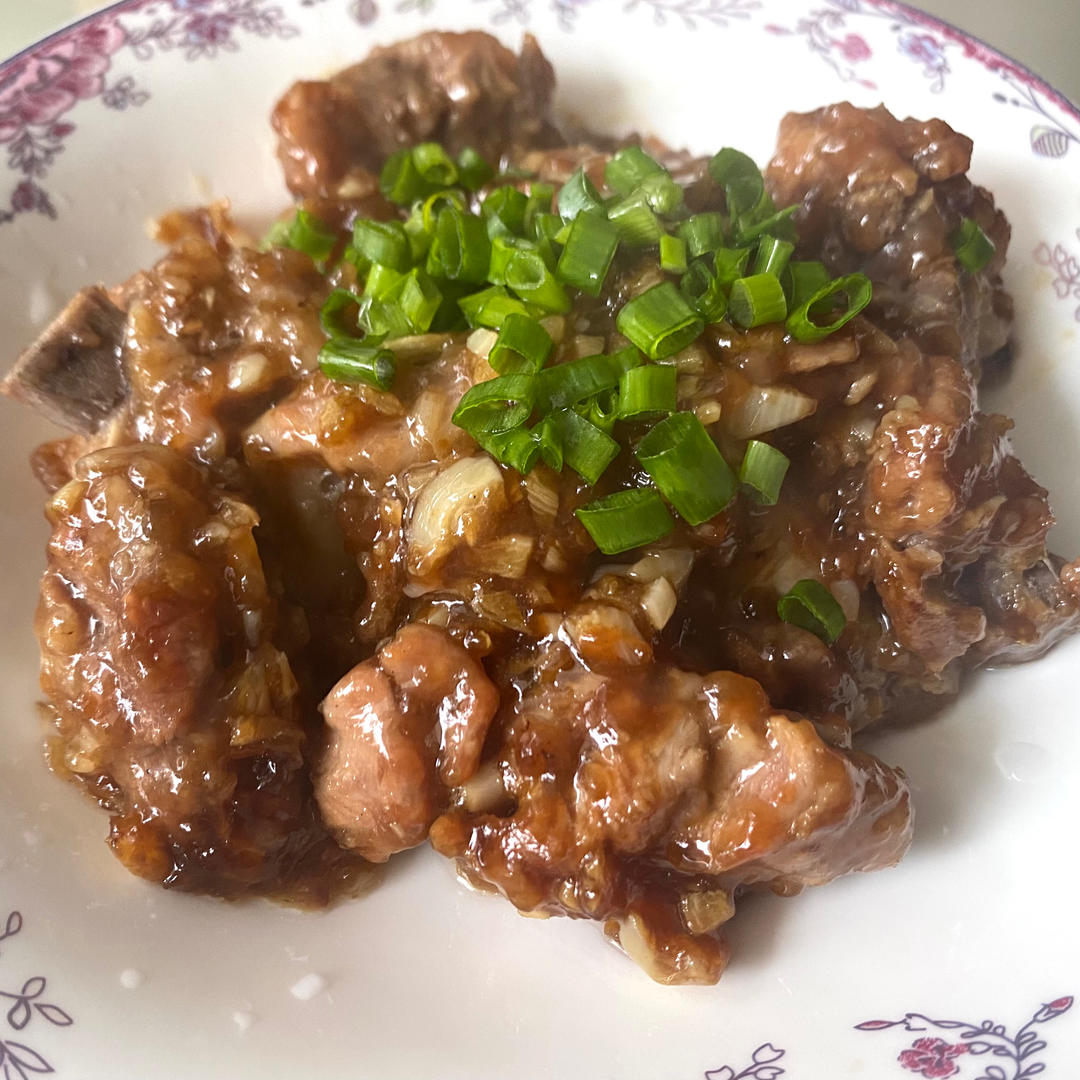 蒜香蒸排骨