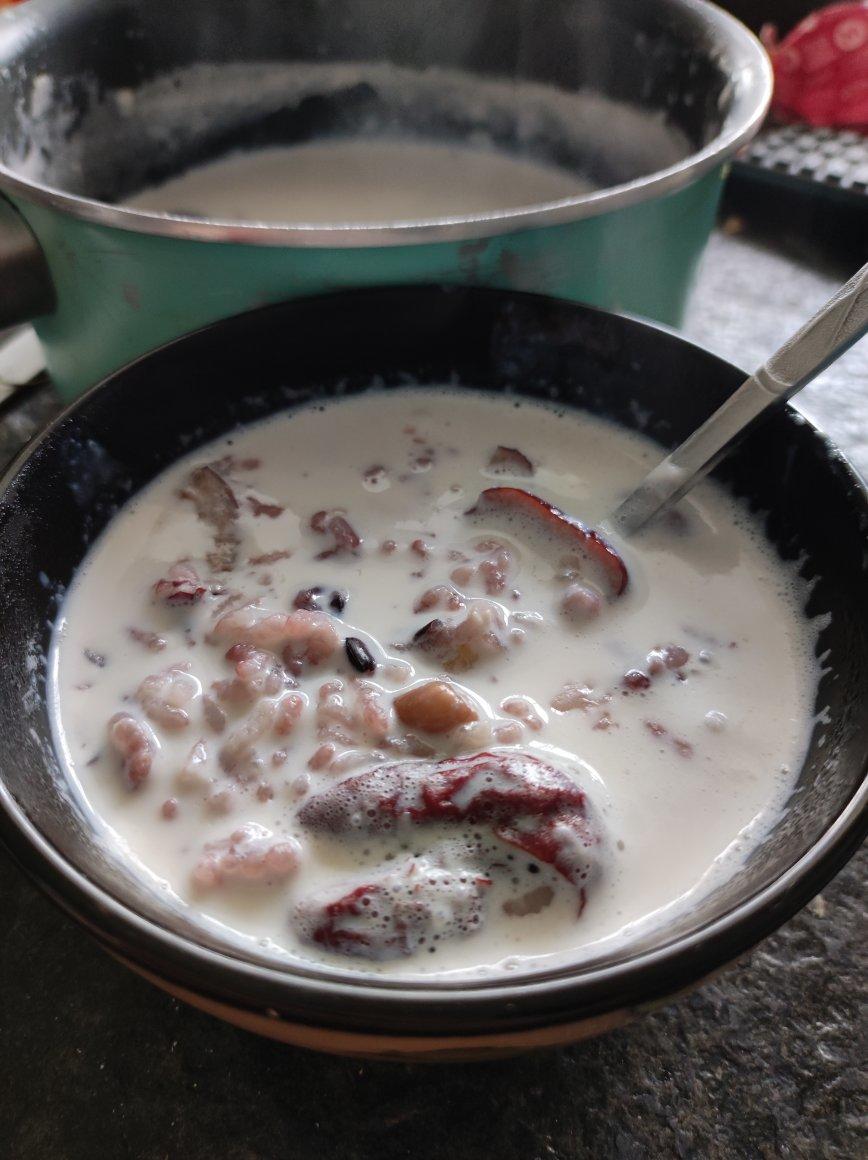 ✅黄磊同款牛奶粥🥛｜吃不胖的养胃甜品～