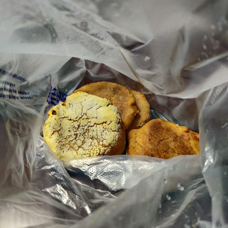 无油无糖紫薯馅南瓜饼（我的食欲稳定器）