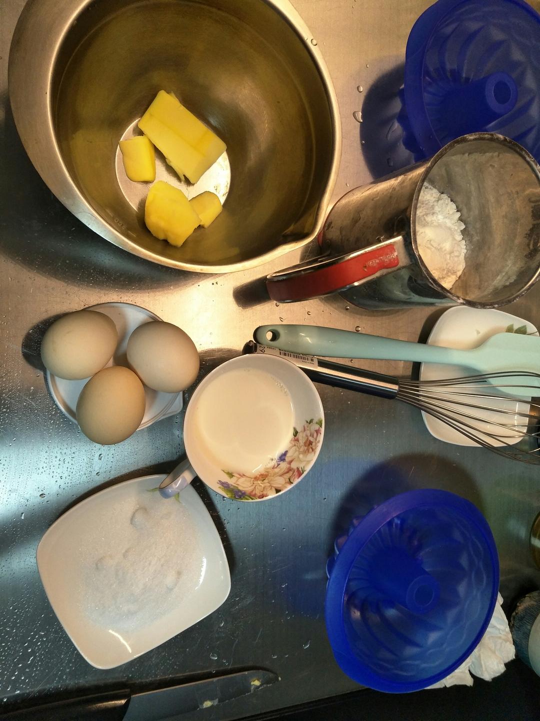 纯奶手撕吐司的做法 步骤1