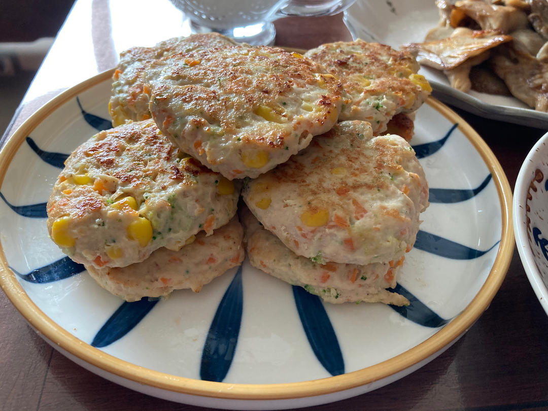 减脂鸡胸肉饼