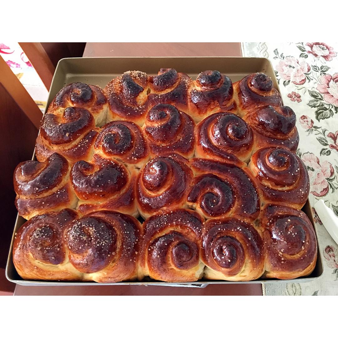 奶油蜂蜜小面包