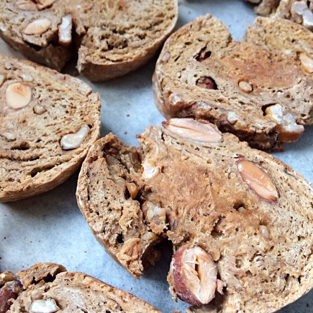 无油咖啡坚果意式脆饼