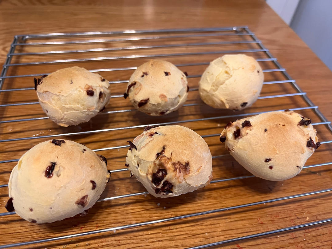 不用预拌粉的手指麻薯包💯成功