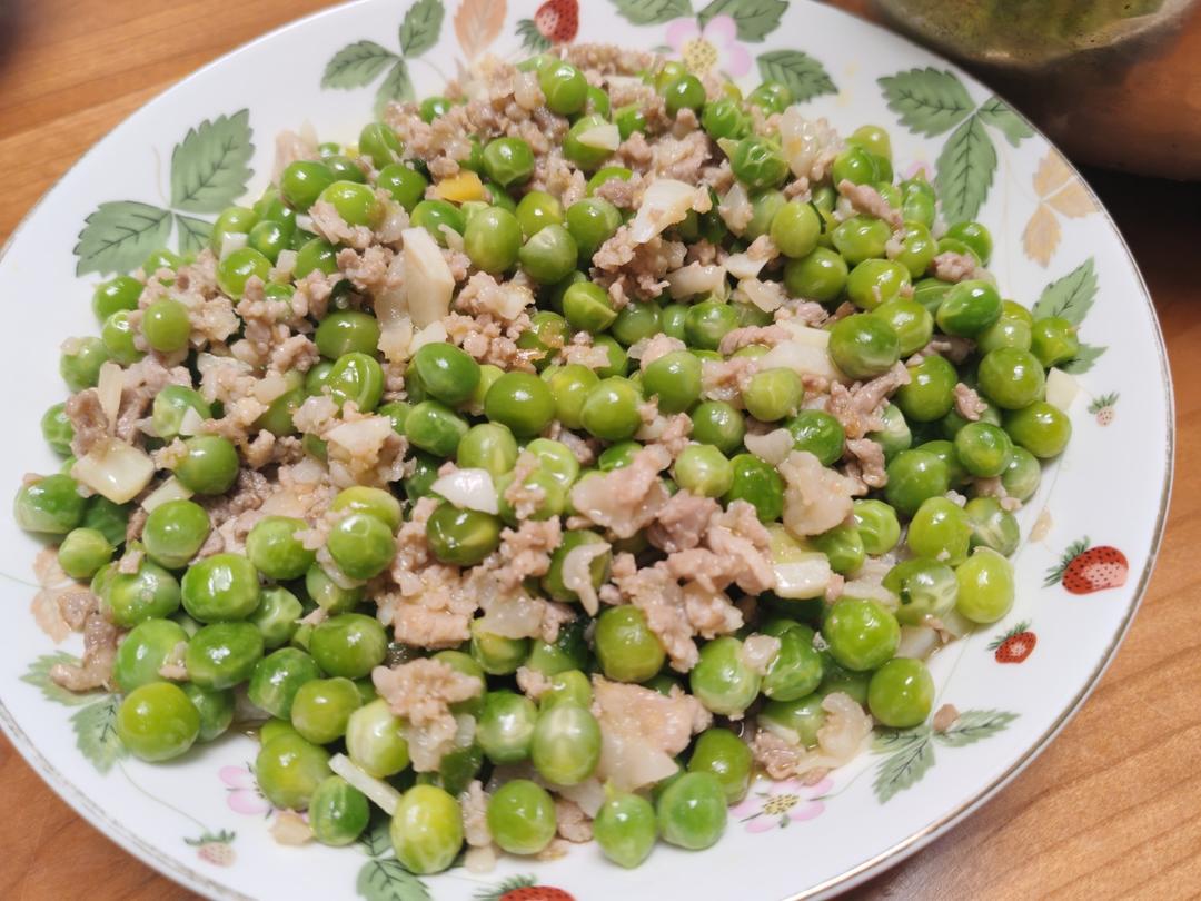 肉末豌豆