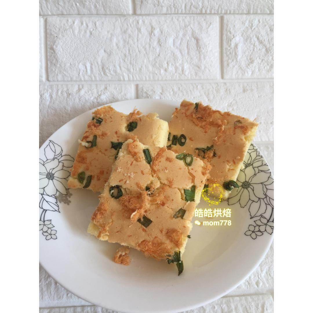 香葱肉松蛋糕卷