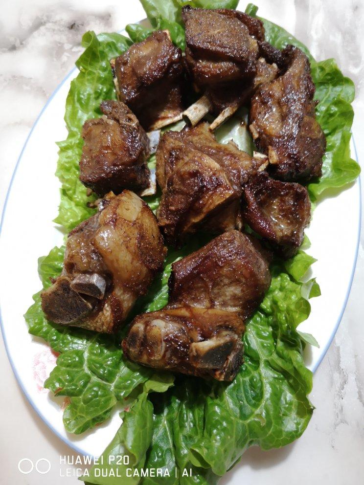 超简单 空气炸锅烤羊排