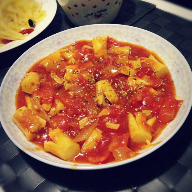 红烩泥肠饭