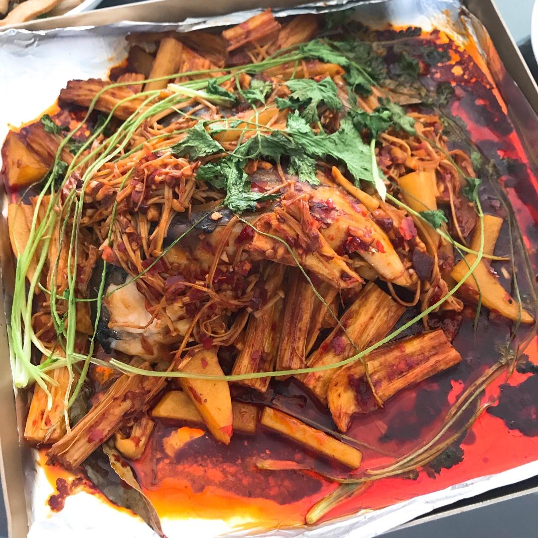 烤草鱼-好吃到米饭不够吃