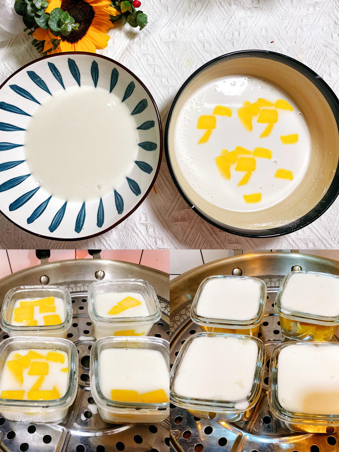 纯奶手撕吐司的做法 步骤1