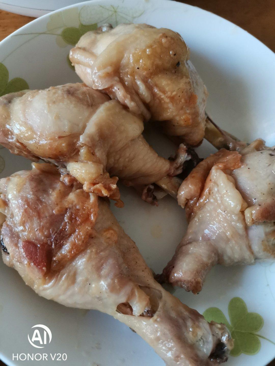 零基础盐焗鸡腿（电饭锅）