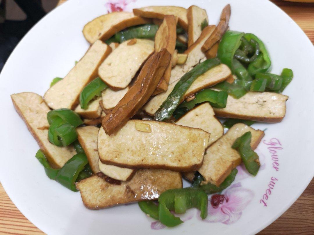 家常炒豆干