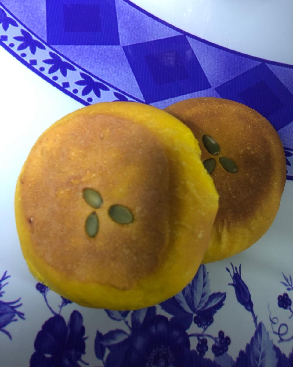 日式南瓜蜜豆包