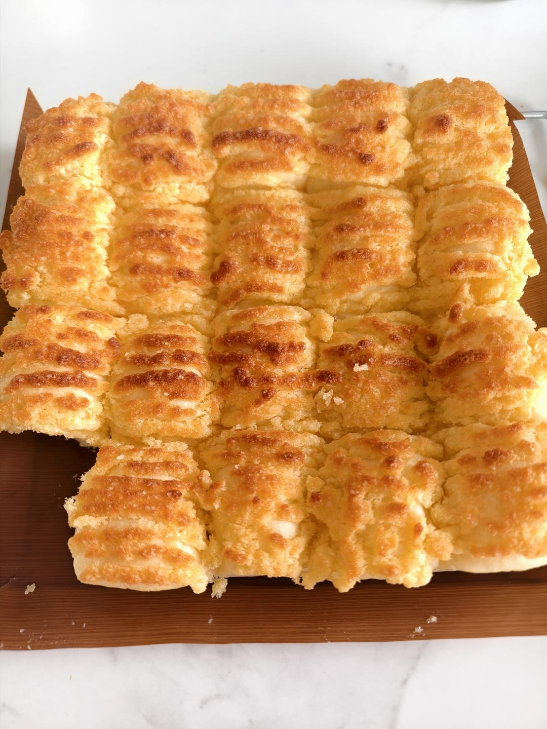 椰蓉餐包（一次发酵，玉米油版，或黄油）