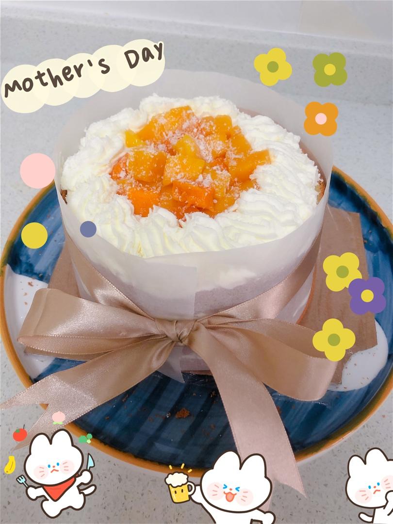 超简单完美戚风蛋糕（6寸2蛋）附打发、翻拌、脱模视频