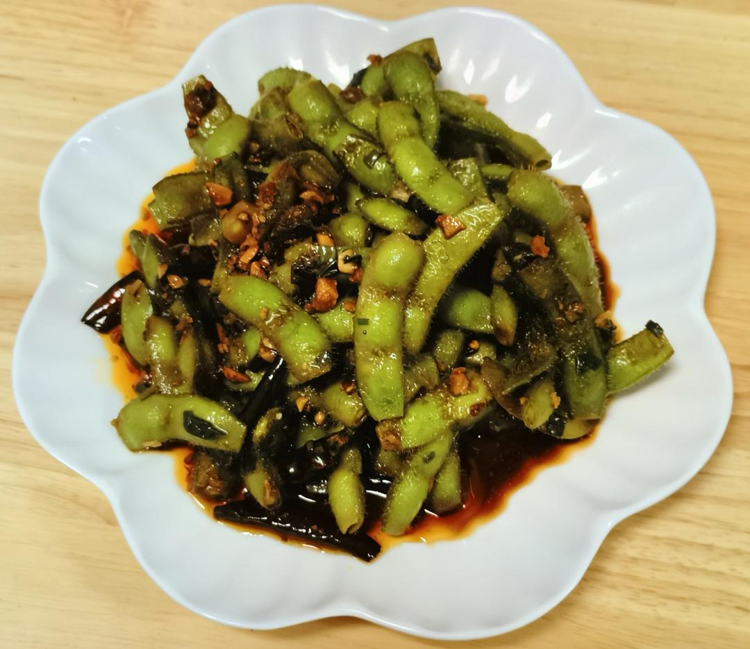 夏日爽口凉拌毛豆