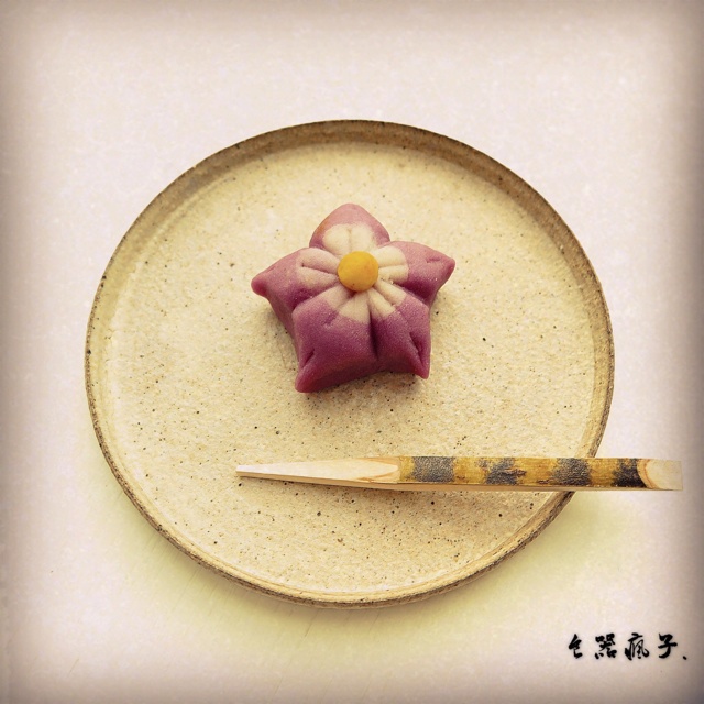 桔梗-超简单和菓子教程（不是和“果”子哦~）