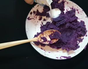 焗烤紫薯泥的做法 步骤2
