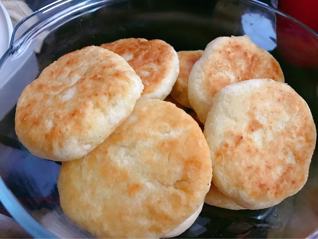 发面油酥小糖饼