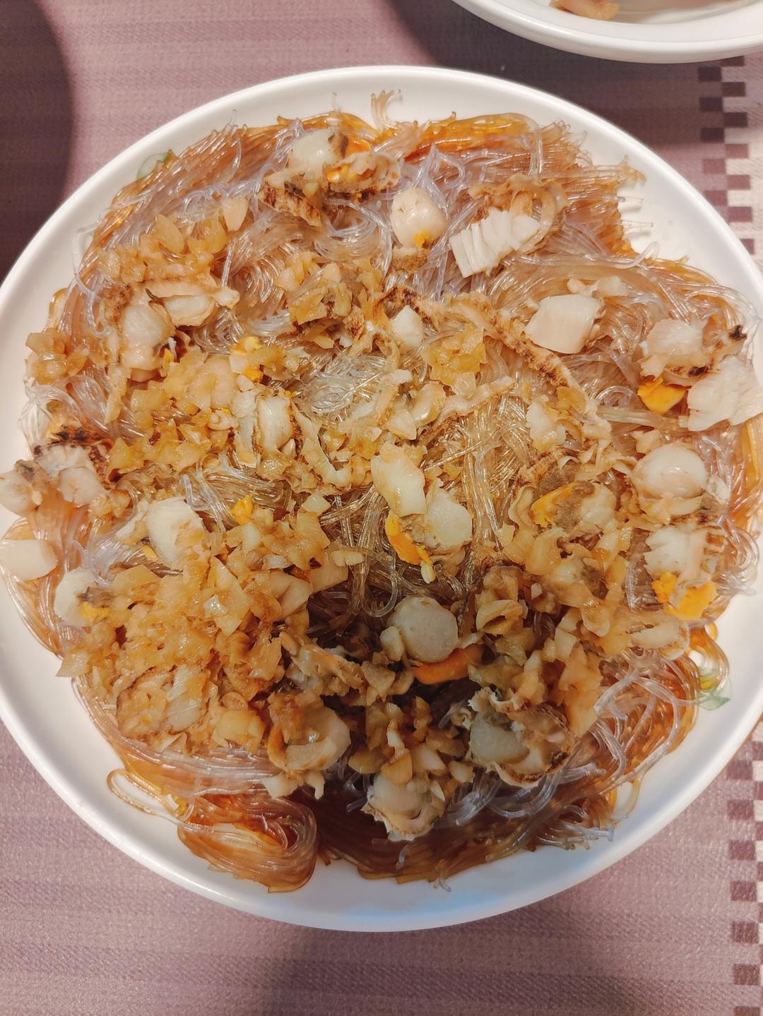蒜蓉扇贝肉蒸粉丝