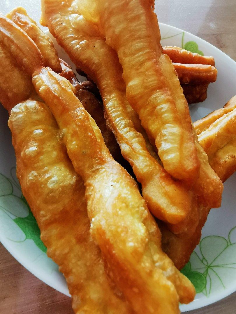 快手早餐～自制油条（酵母版，不含泡打粉、膨松剂）