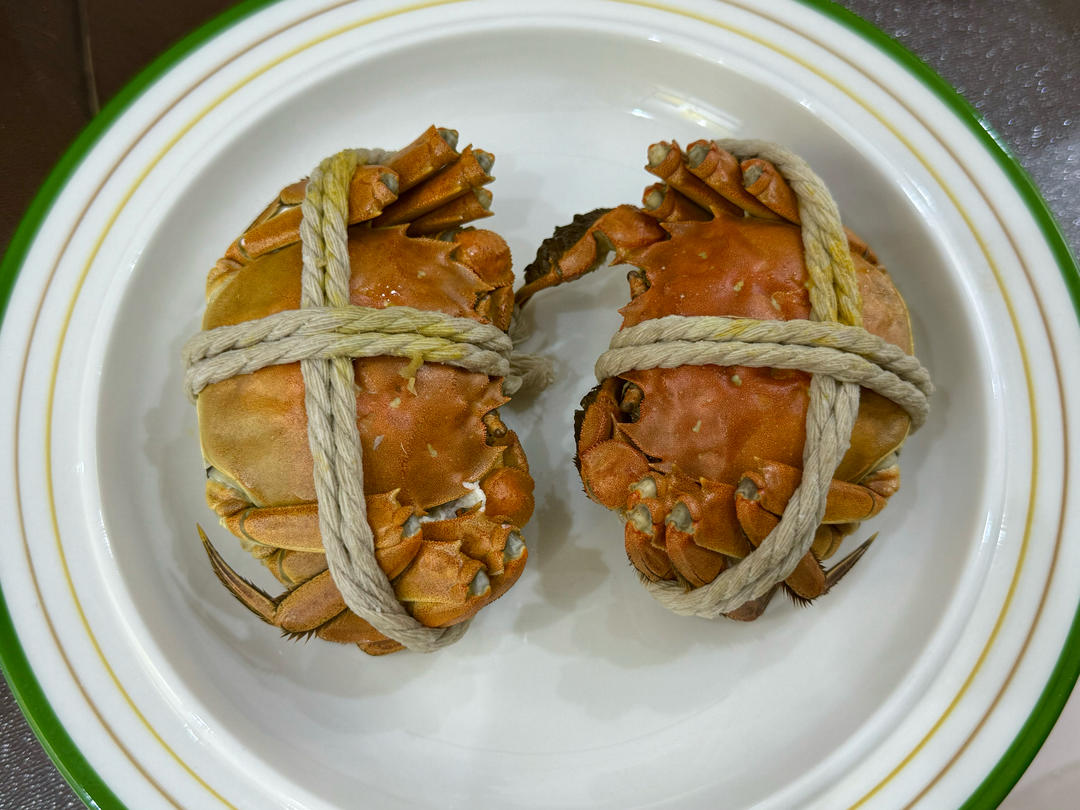 简单的清蒸螃蟹