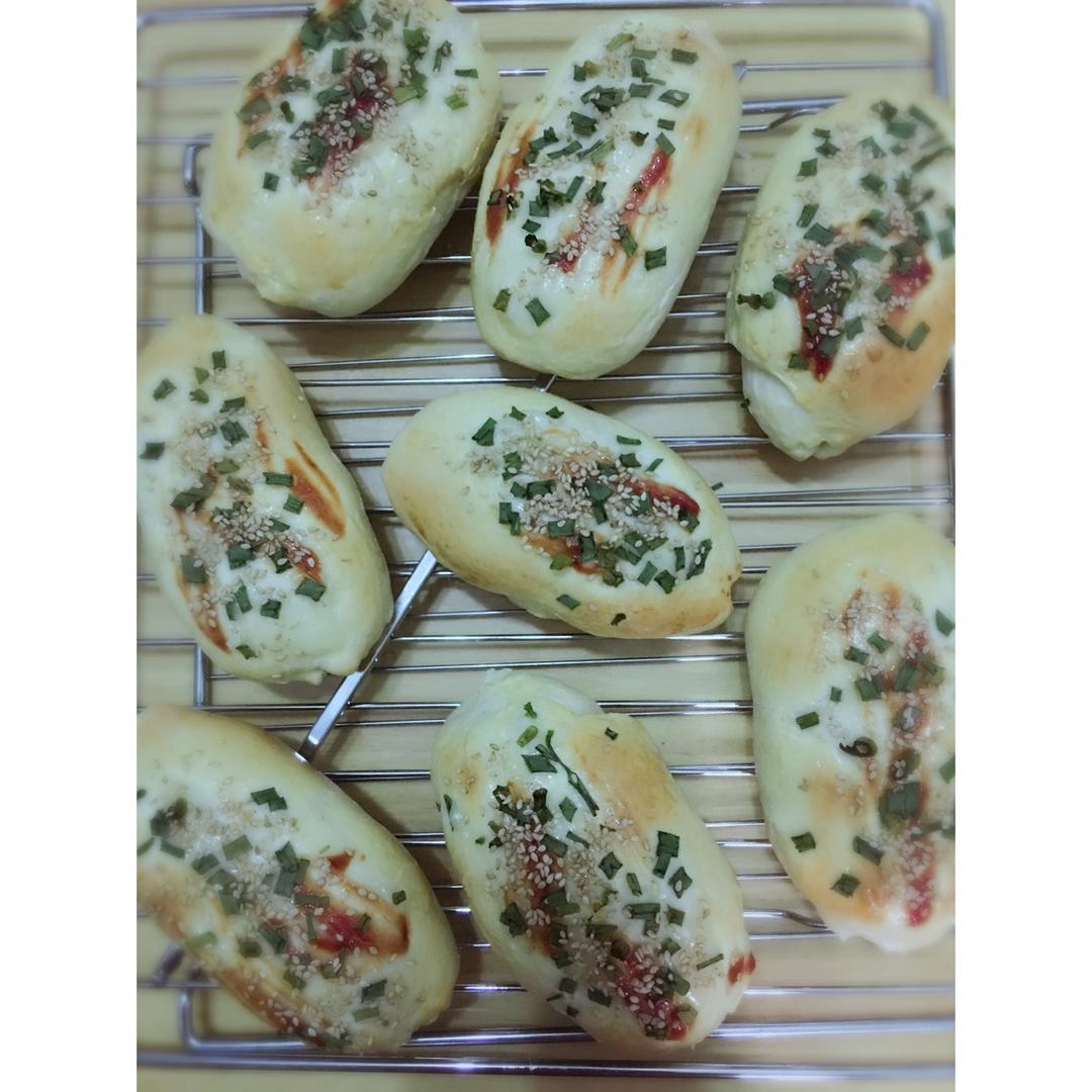 肉松沙拉酱面包（65度汤种）