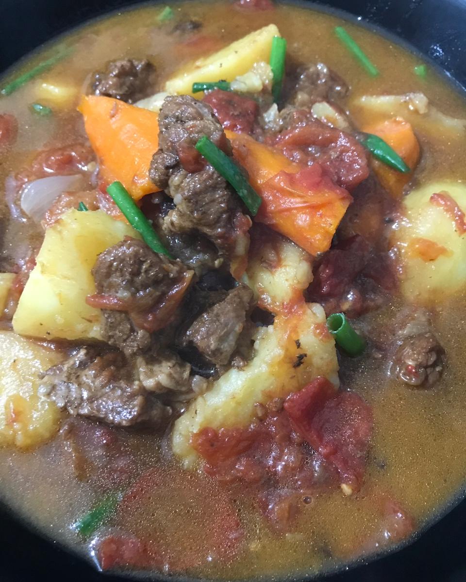 番茄土豆炖牛腩