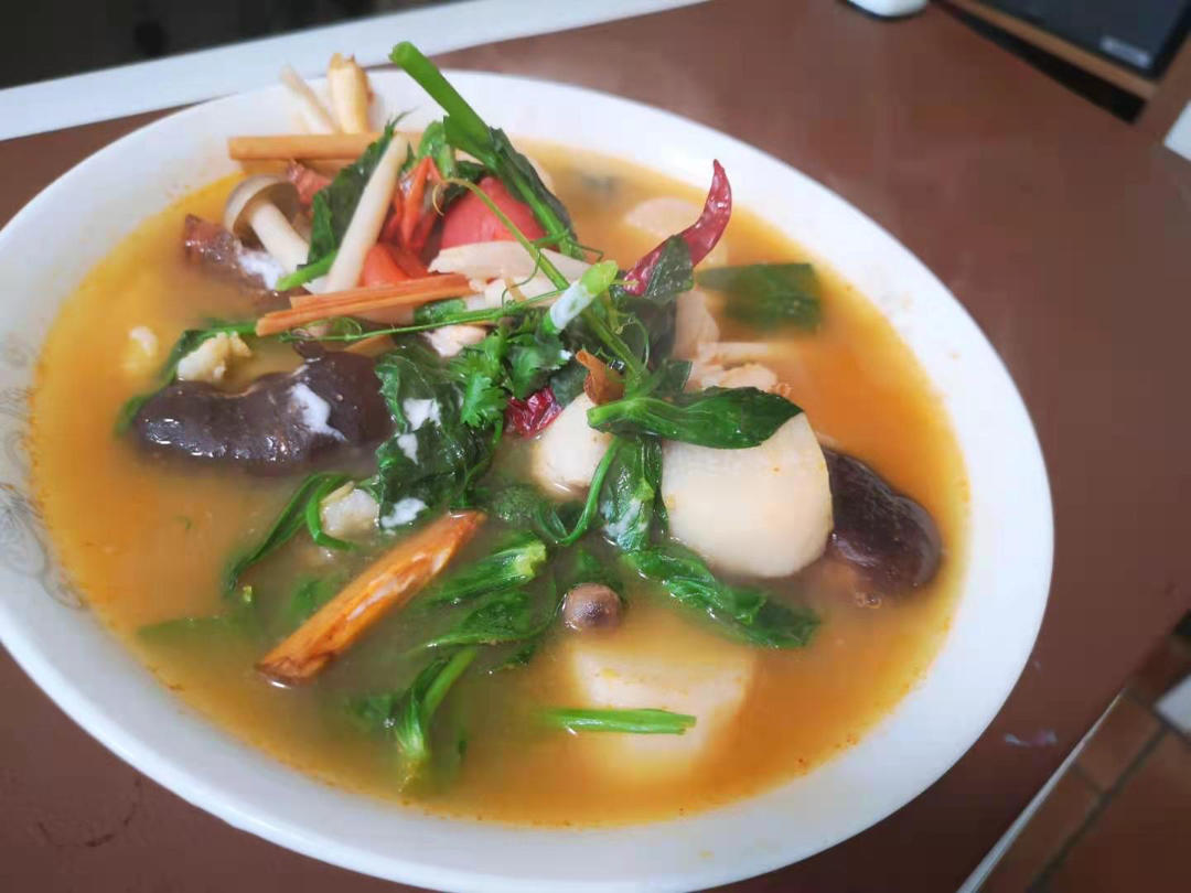 【馋嘴的喵】超级开胃清爽版冬阴功汤