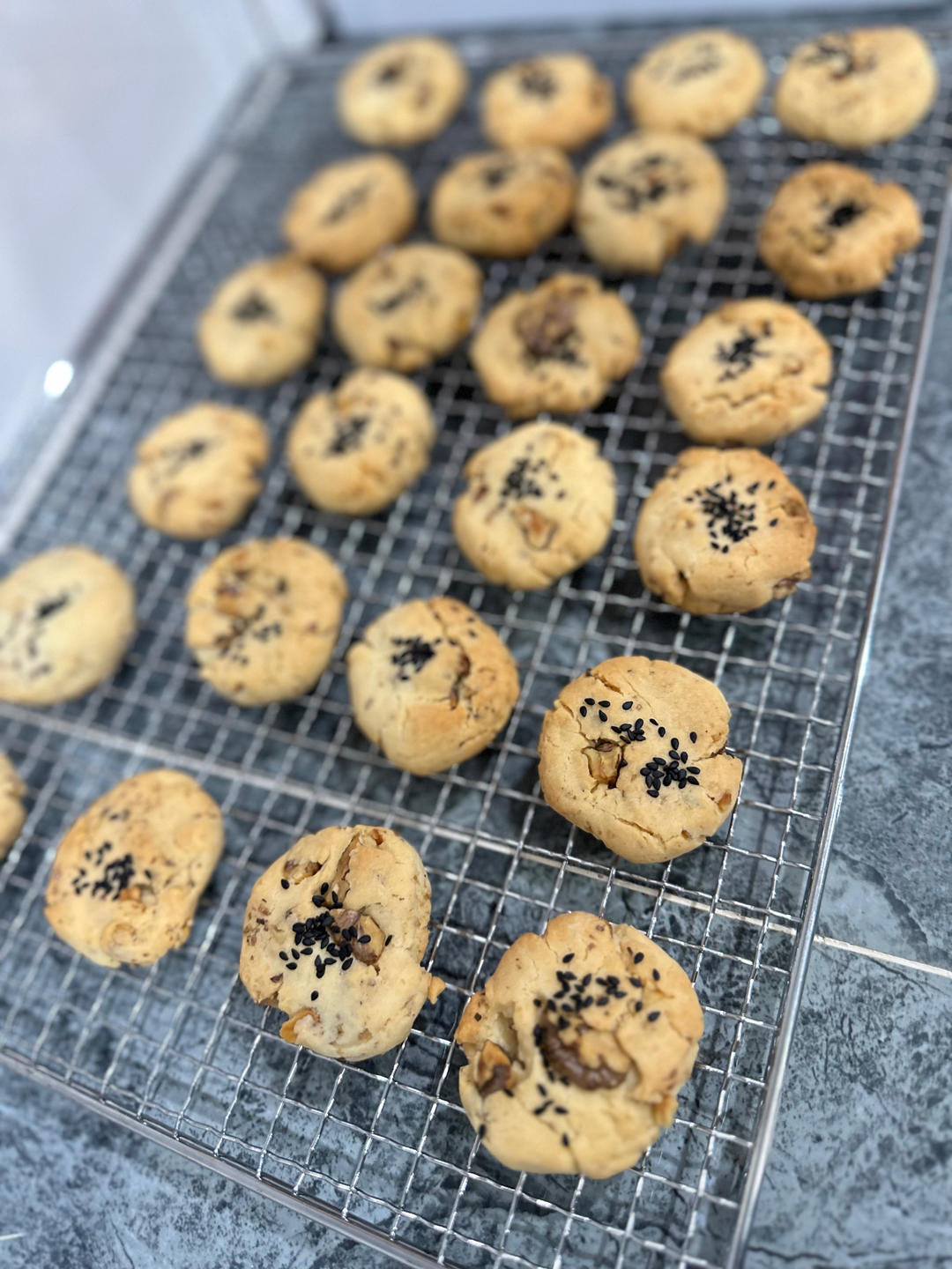酥掉渣的核桃酥🍪零基础，超简单