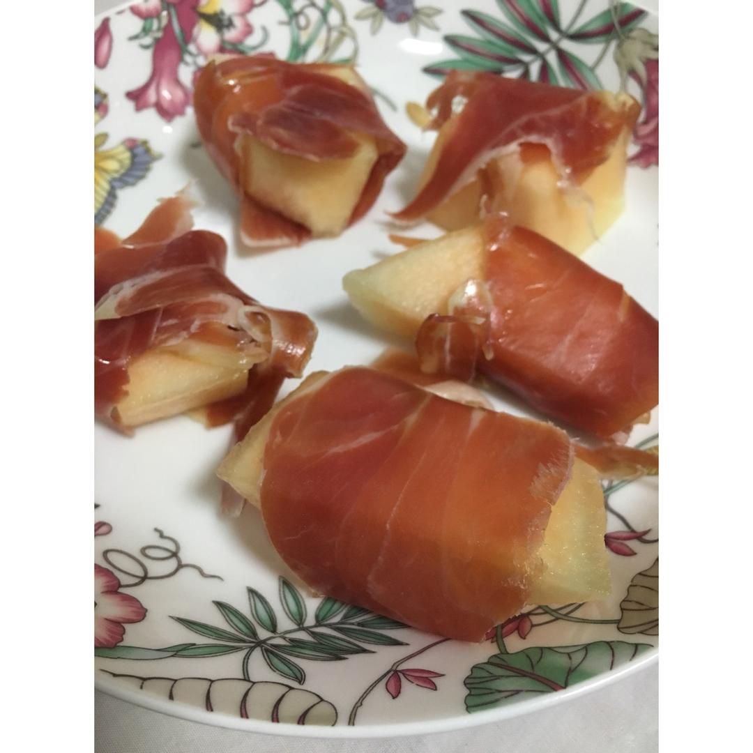 西班牙火腿配蜜瓜