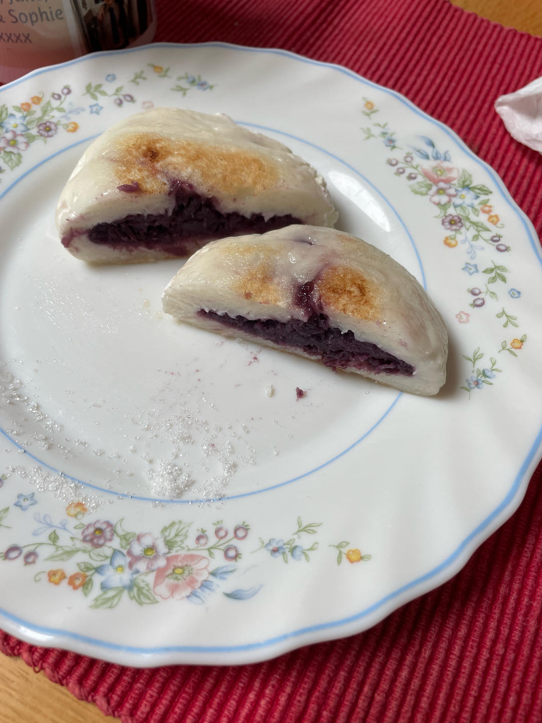 紫薯糯米饼