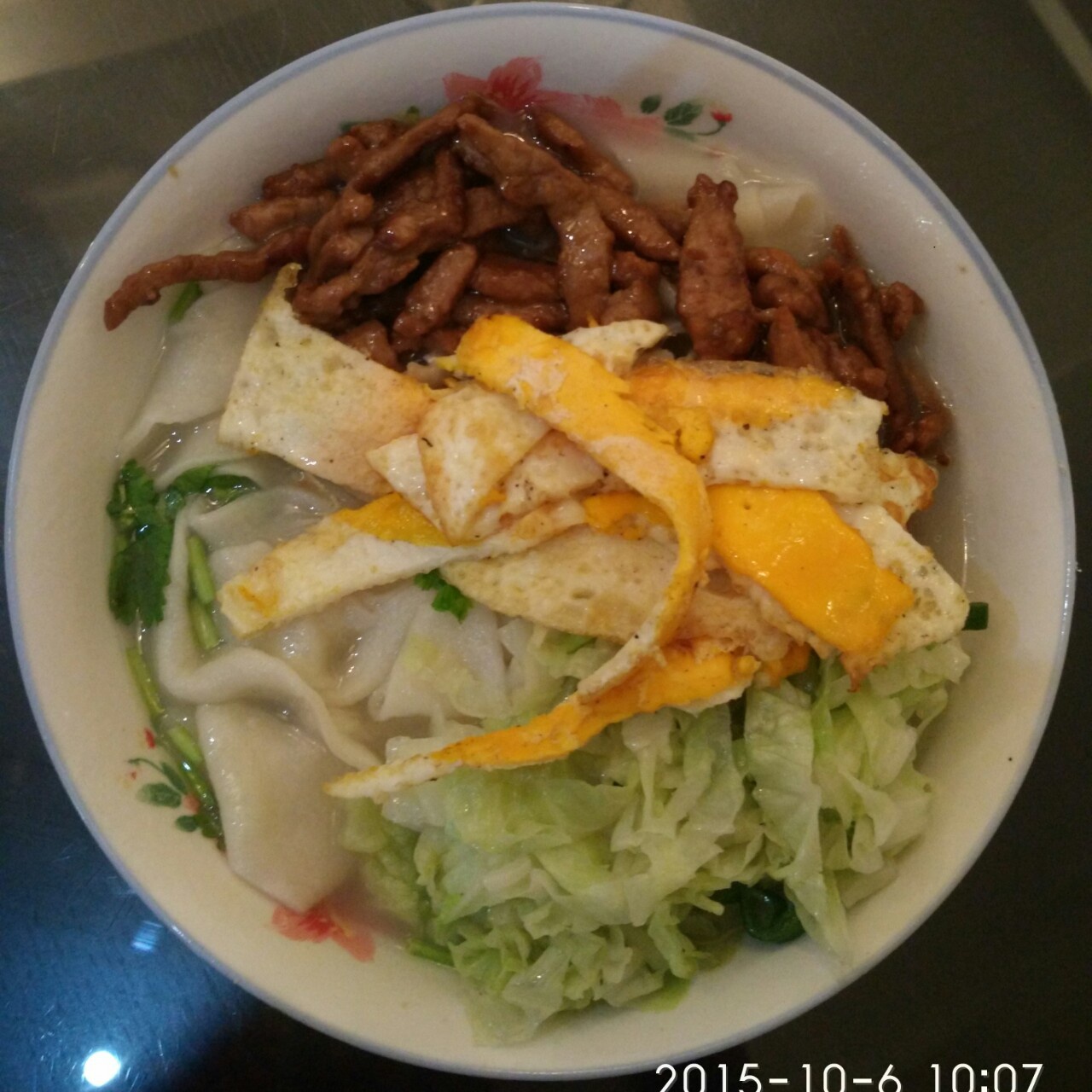 肉丝面