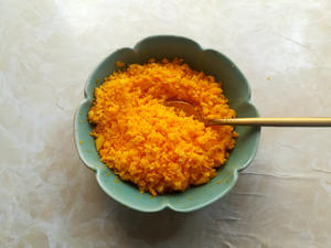 咸蛋黄焗南瓜的做法 步骤5