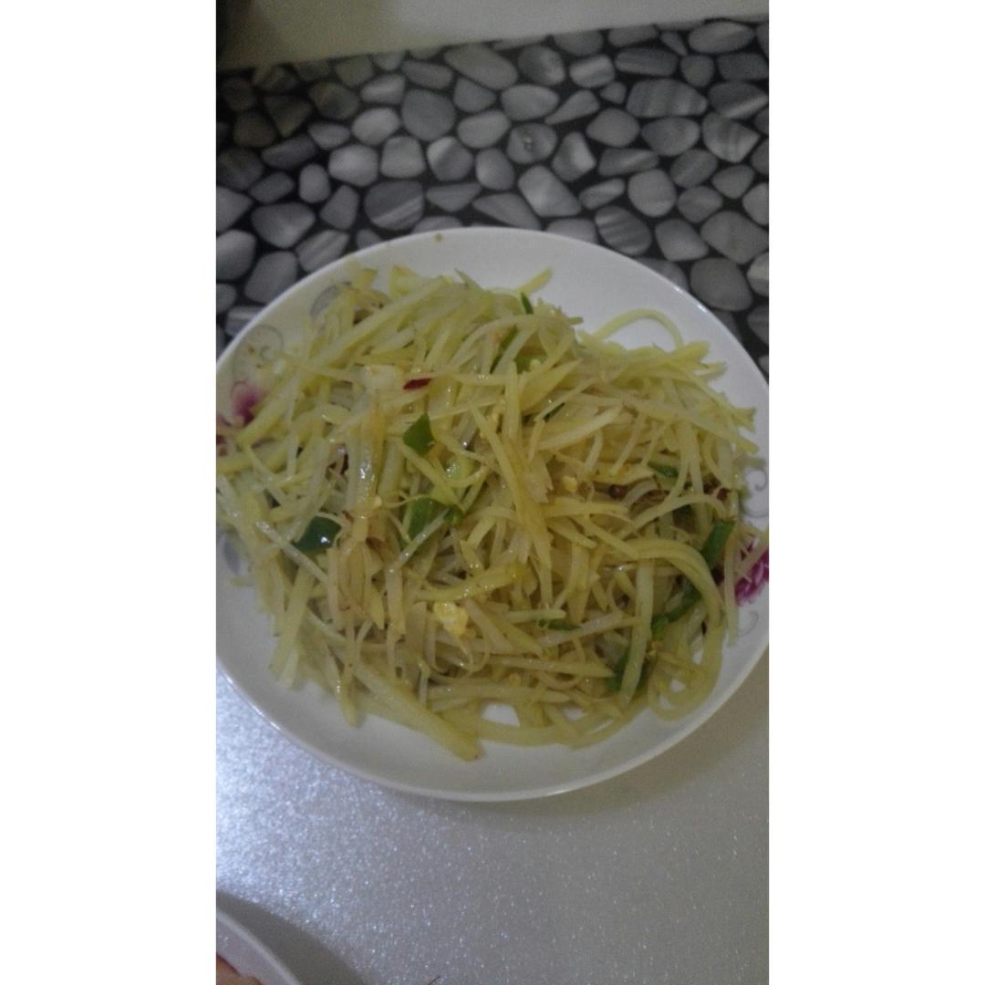 清炒土豆丝