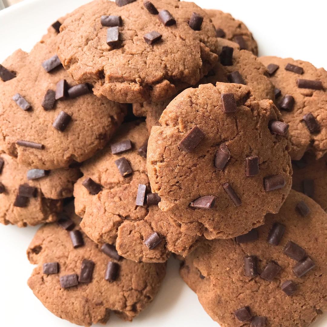 巧克力豆曲奇(chocolate chip cookies)