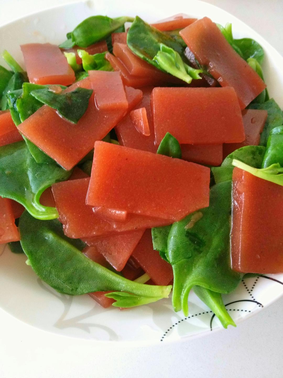 凉拌穿心莲的做法