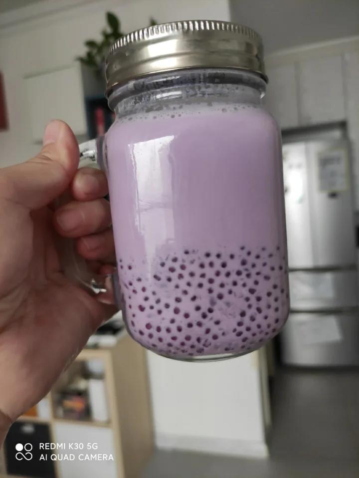 紫薯椰奶西米露