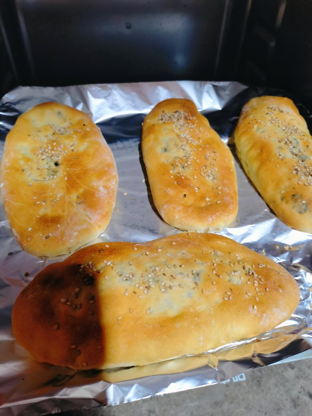 麻香酥脆的梅干菜饼