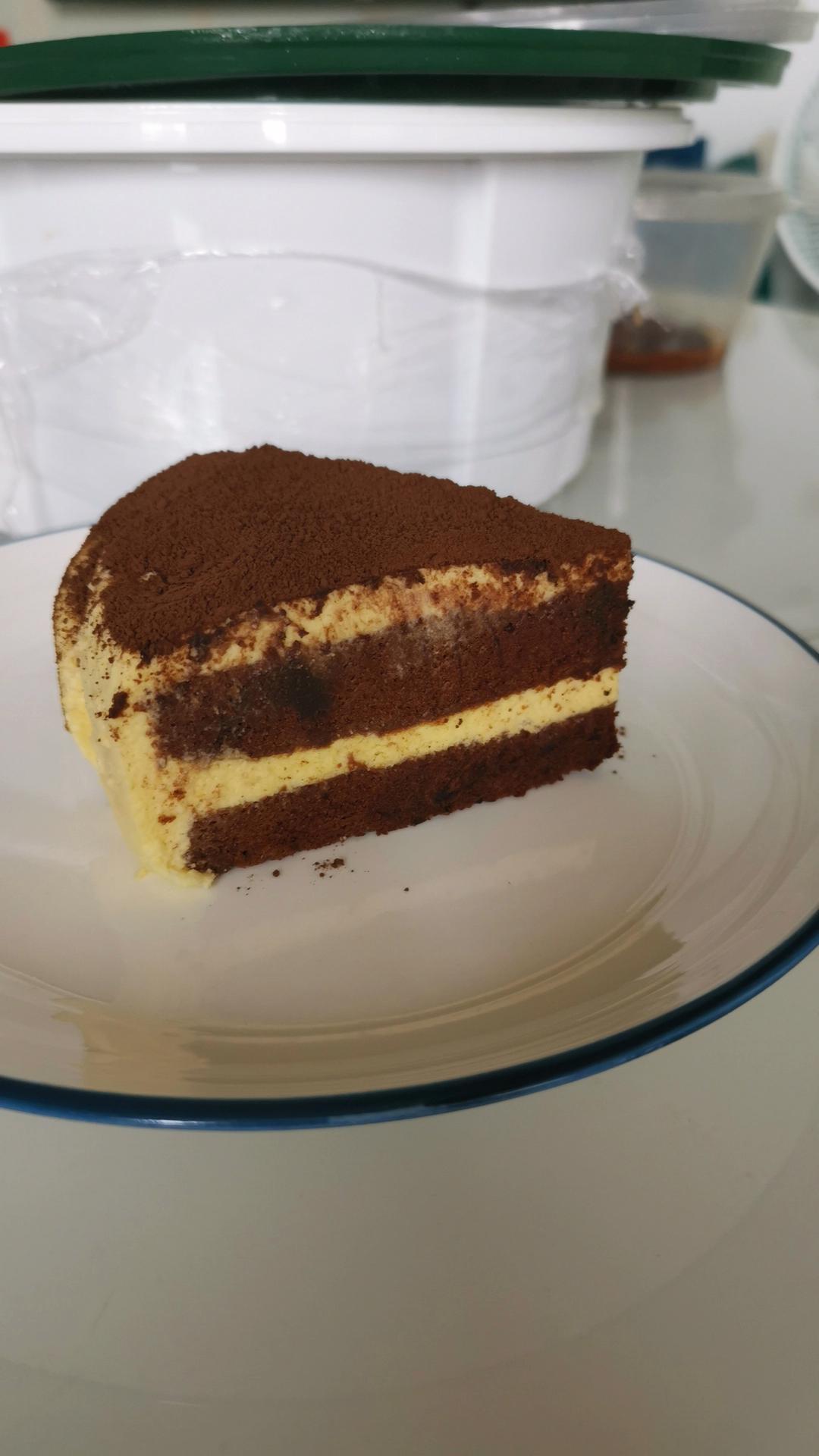 超详细的 提拉米苏八寸（海绵蛋糕版）