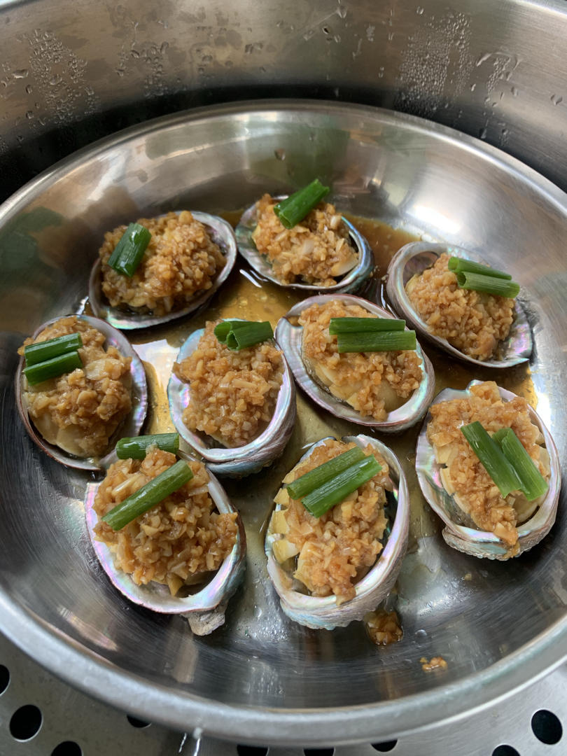 百吃不厌清蒸鲍鱼