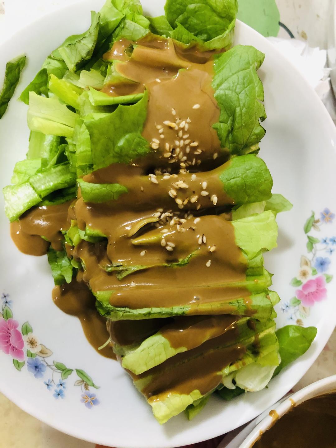 边江城外同款麻酱凤尾的做法