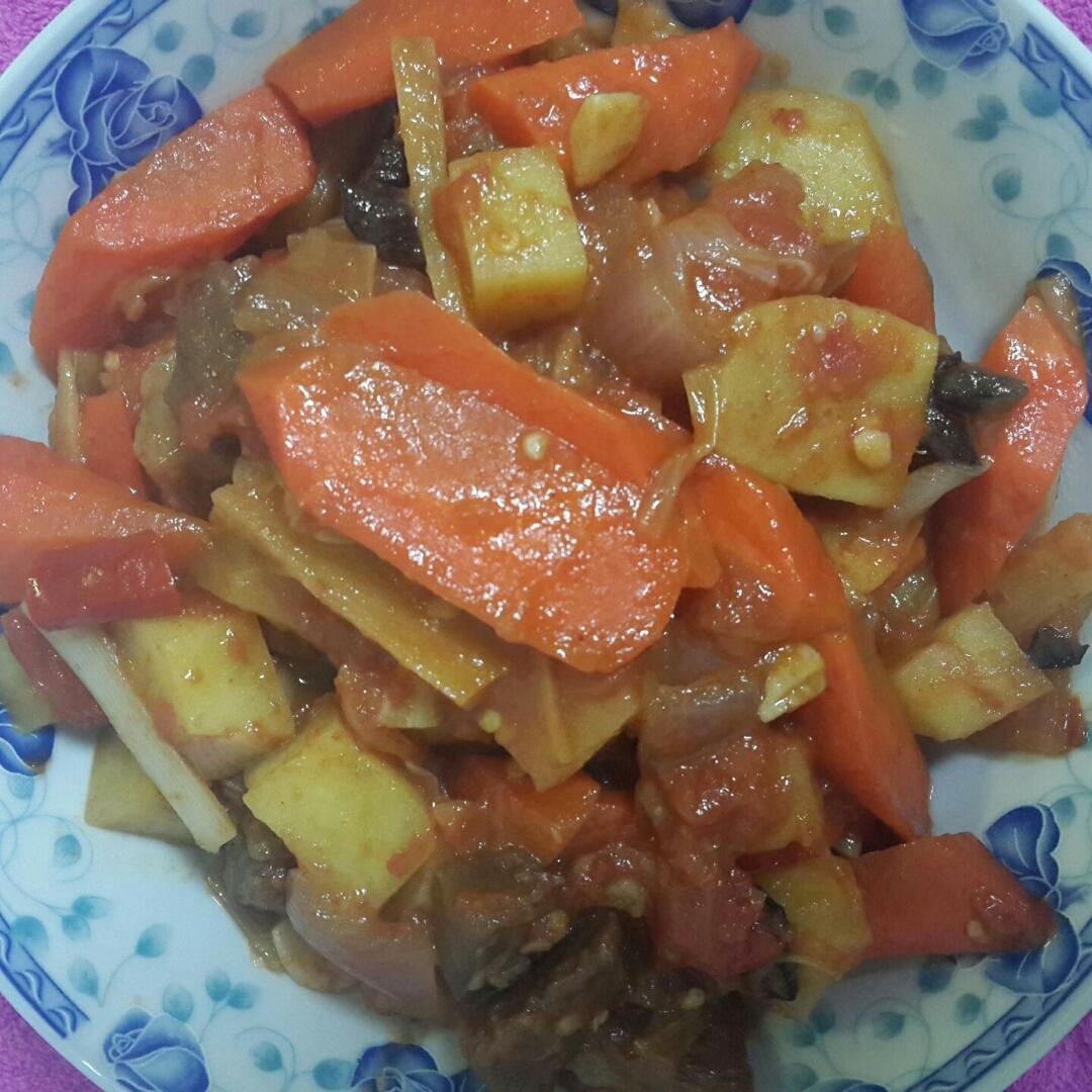 红烧牛肉土豆 （独家秘制）