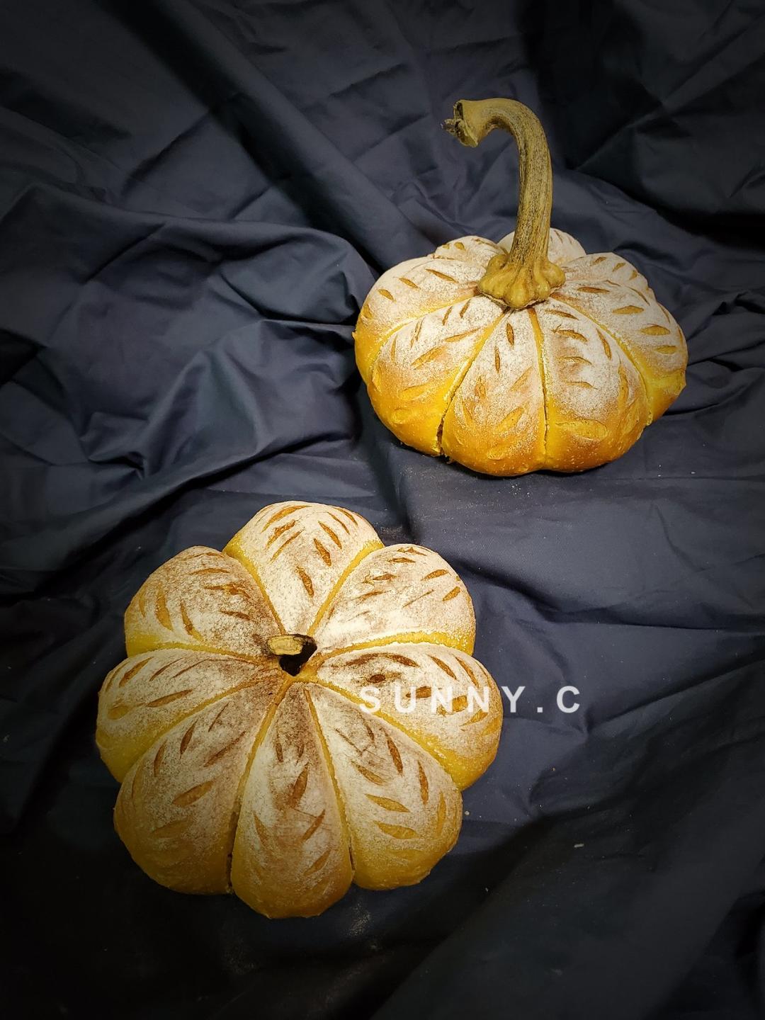 全素无油低糖低脂南瓜欧包