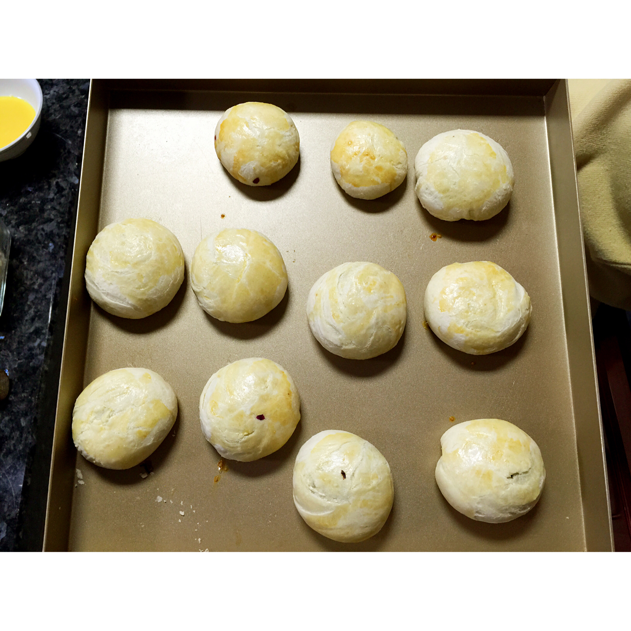 玫瑰鲜花饼