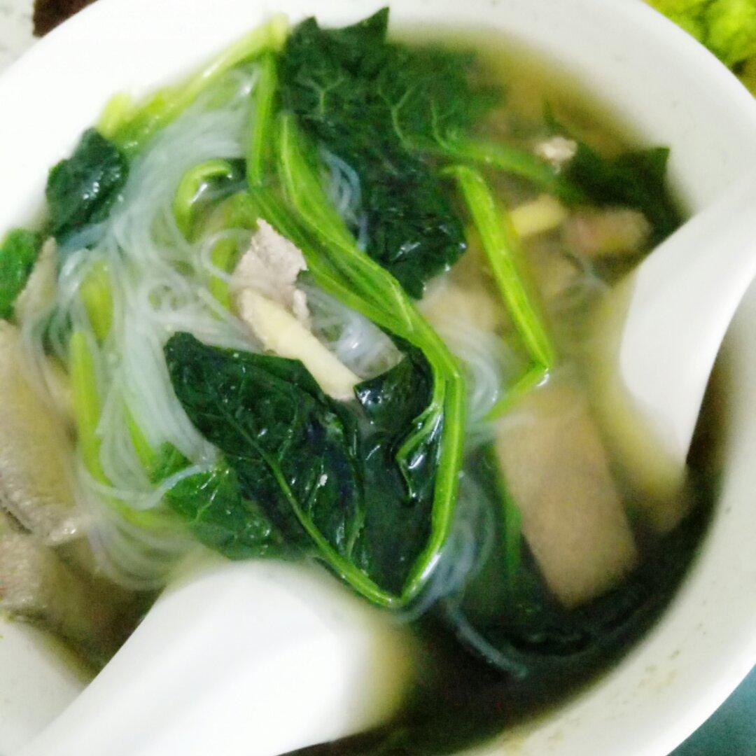 青菜猪肝汤