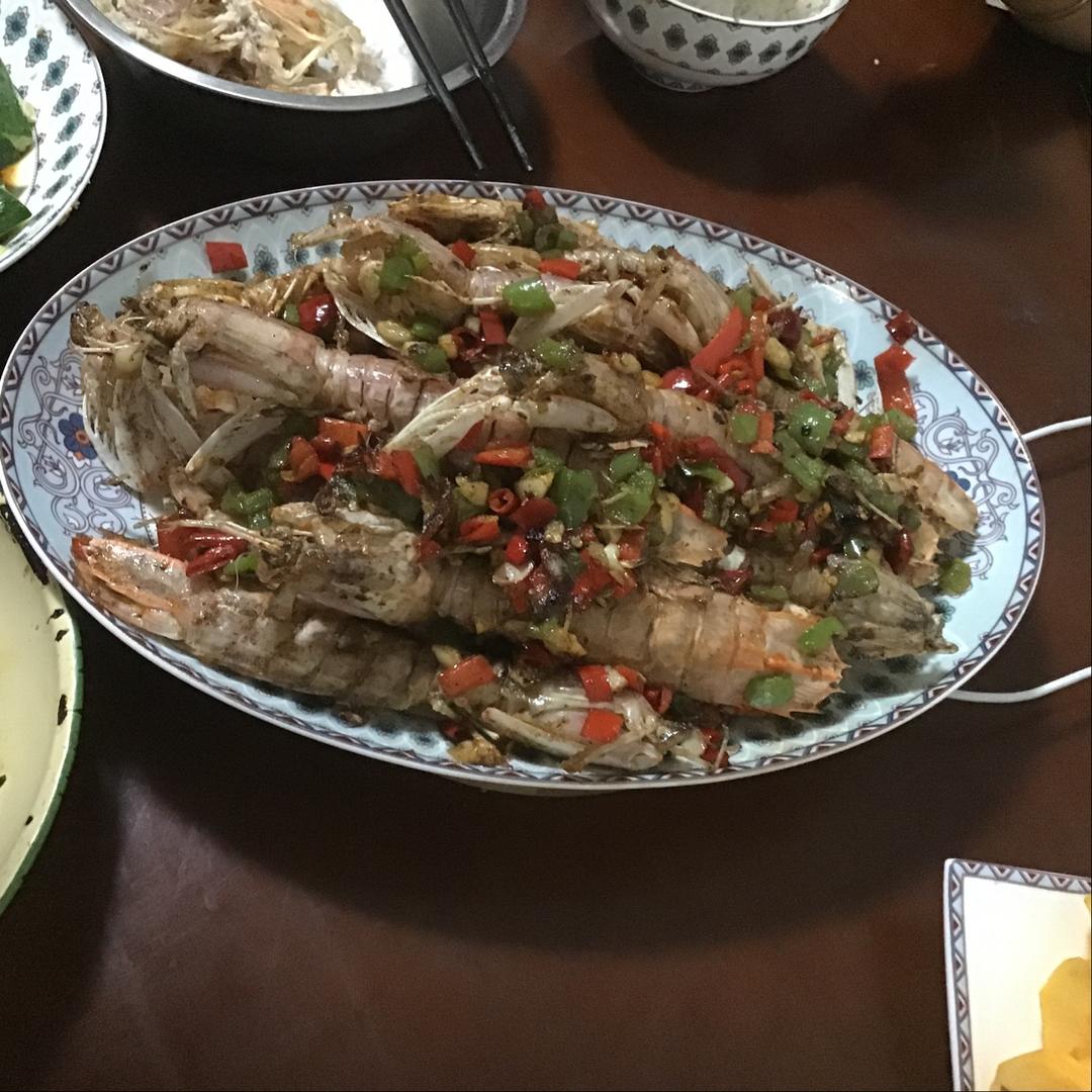 椒盐皮皮虾