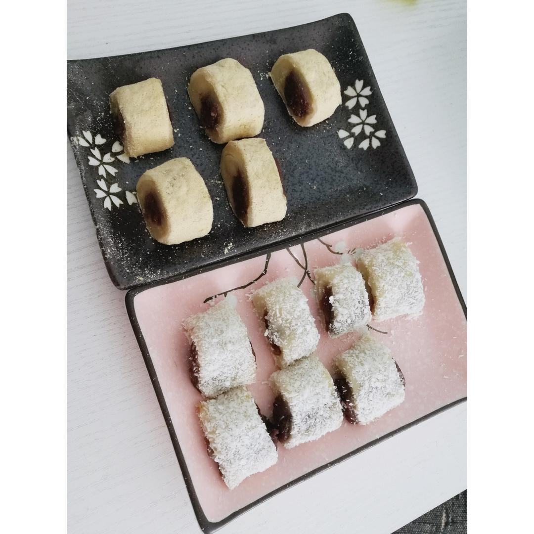 豆沙糯米卷