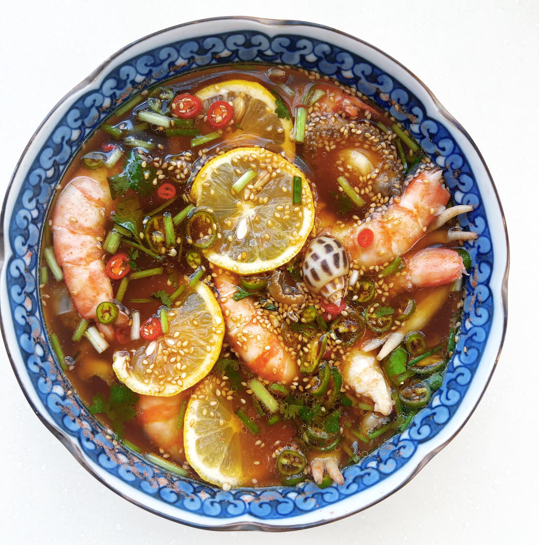 夏日捞汁小海鲜「附夏日万能捞汁公式」