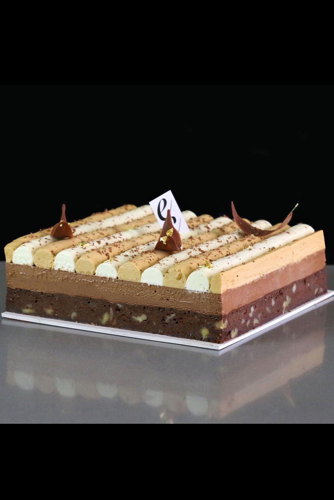 翻译食谱 | 超美貌高级版布朗尼🍫的做法